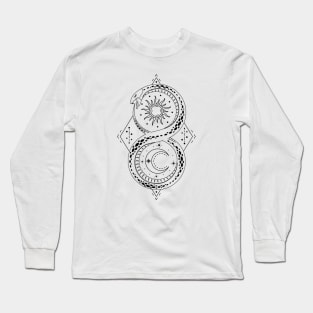 Ouroboros | Pagan Symbol Long Sleeve T-Shirt